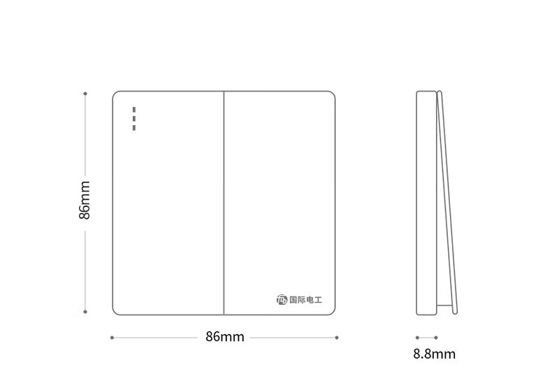 国际电工86型16a插座家用3插大功率一开带三孔空调热水器专用插座详情13