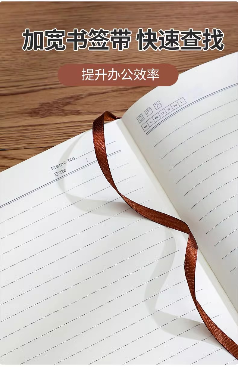 Sheepskin Notebook a5 thickened business office notebook for work meetings, high appearance level and simple diary pic 6