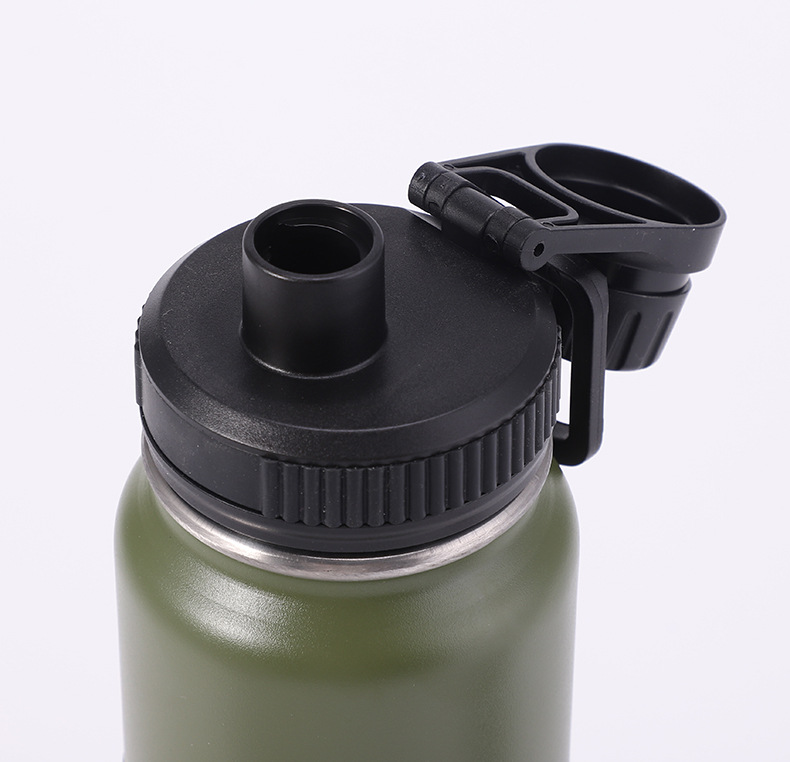 跨境直饮大容量304不锈钢双层户外登山运动水壶旅游水壶便携水杯详情10