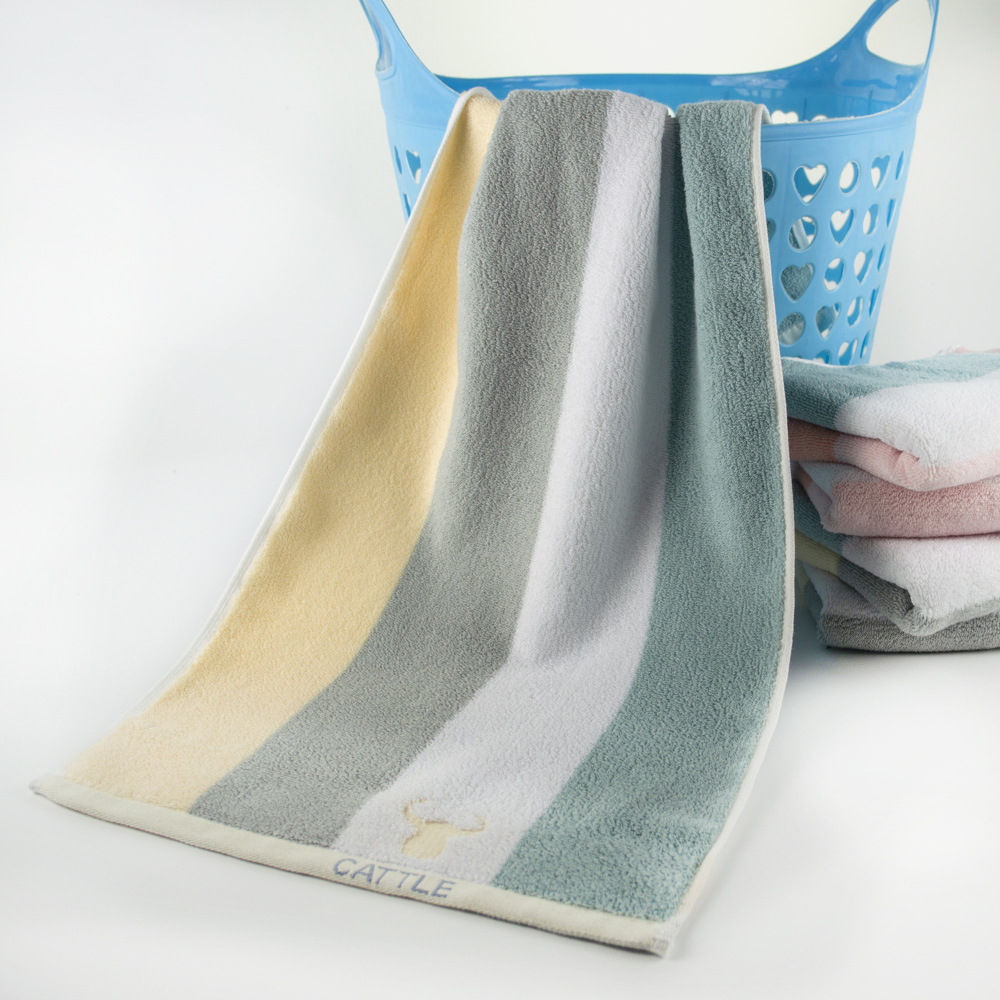 毛巾纯棉加厚面巾极限股色织提花全棉毛巾柔软吸水成人洗脸巾批发详情38