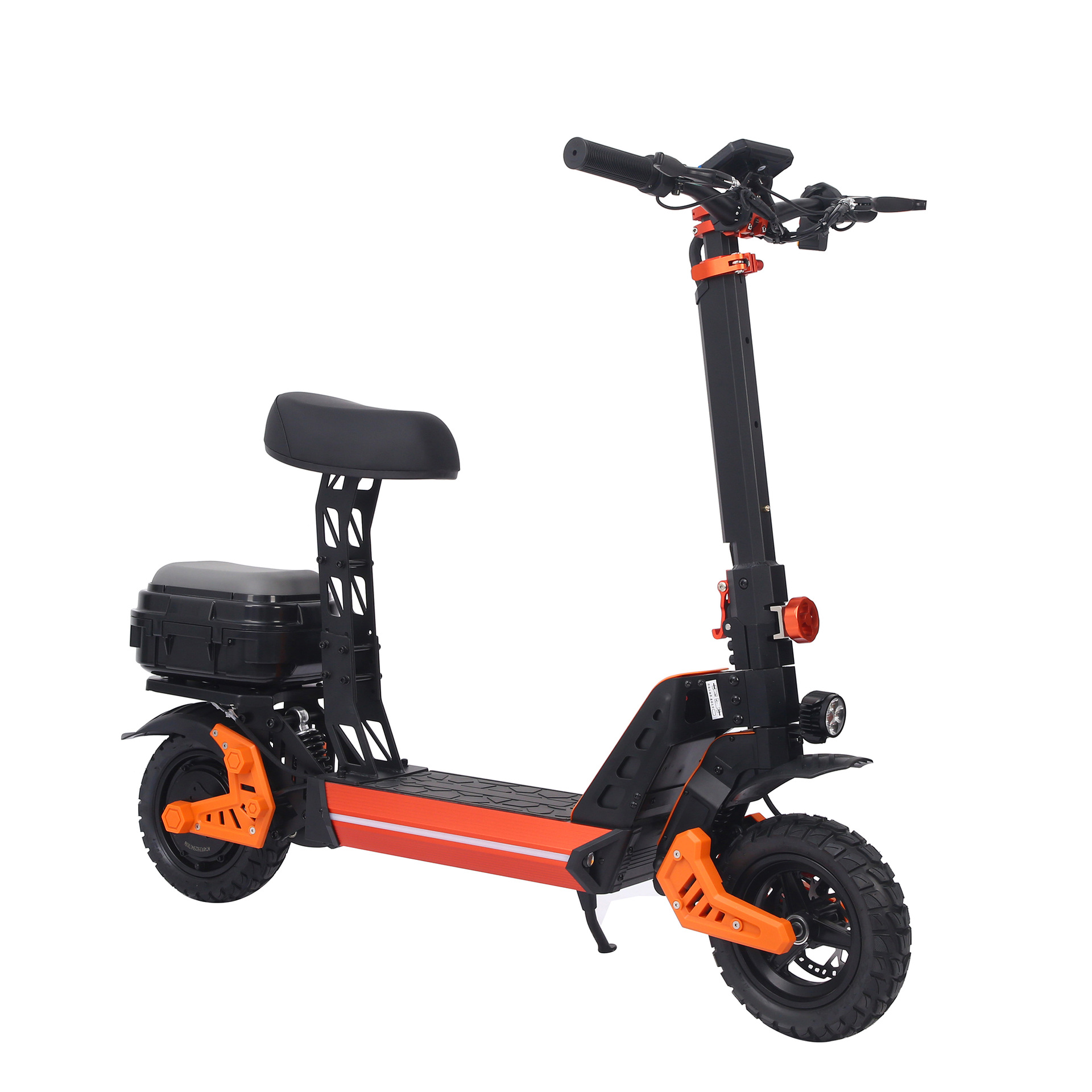 Cross-border two-wheeled electric scooter with trunk, adult commuting vehicle, foldable and portable chauffeur pic 5