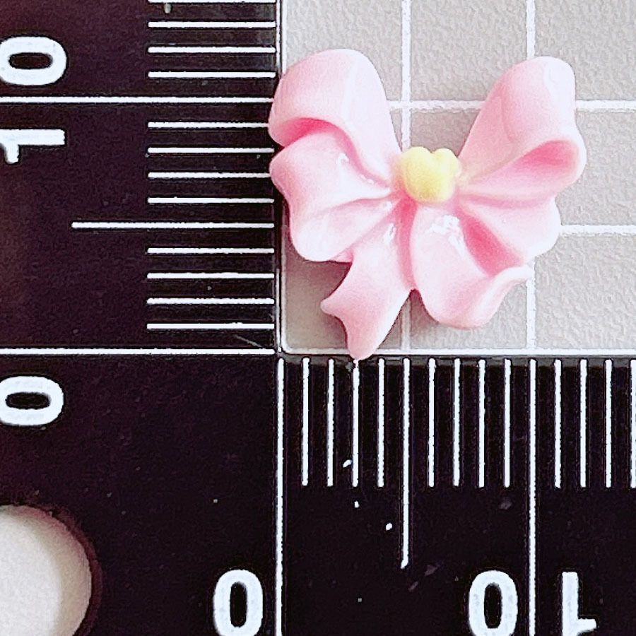 COM Glossy mini, unique and small bow handmade hair clips, hair accessories, diy decorative resin accessories pic 12