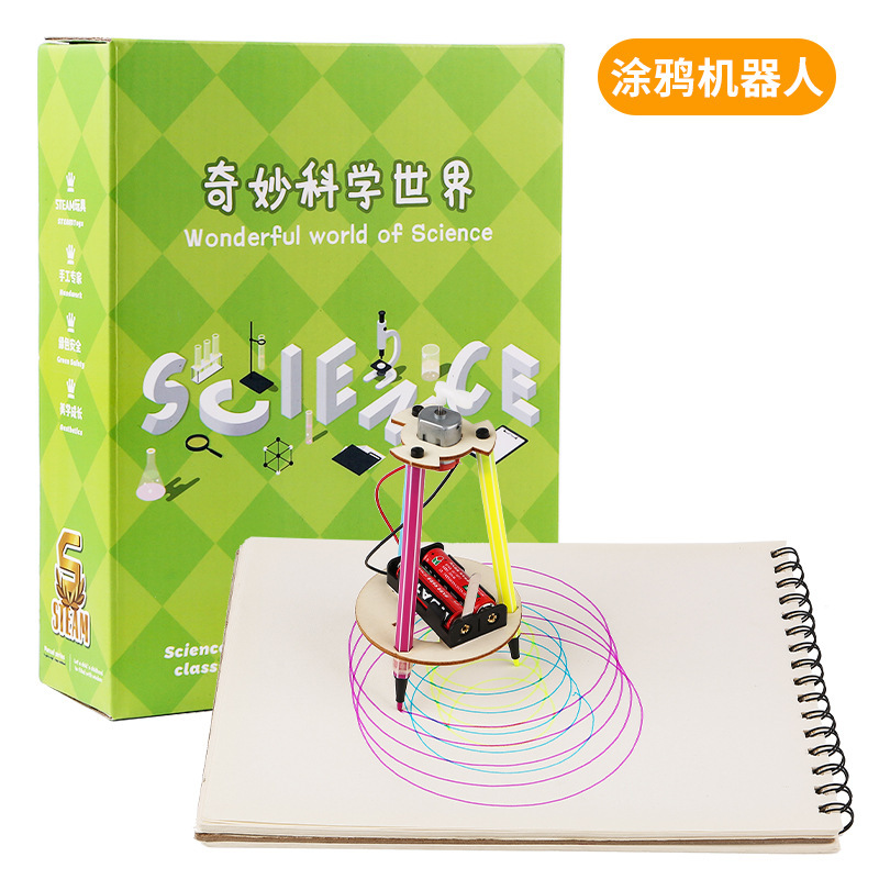 STEM Children's Science Experiment Set, Primary School Students' Teaching AIDS, Physics Set, Electric Gliding Aircraft, Science and Technology Small project pic 13