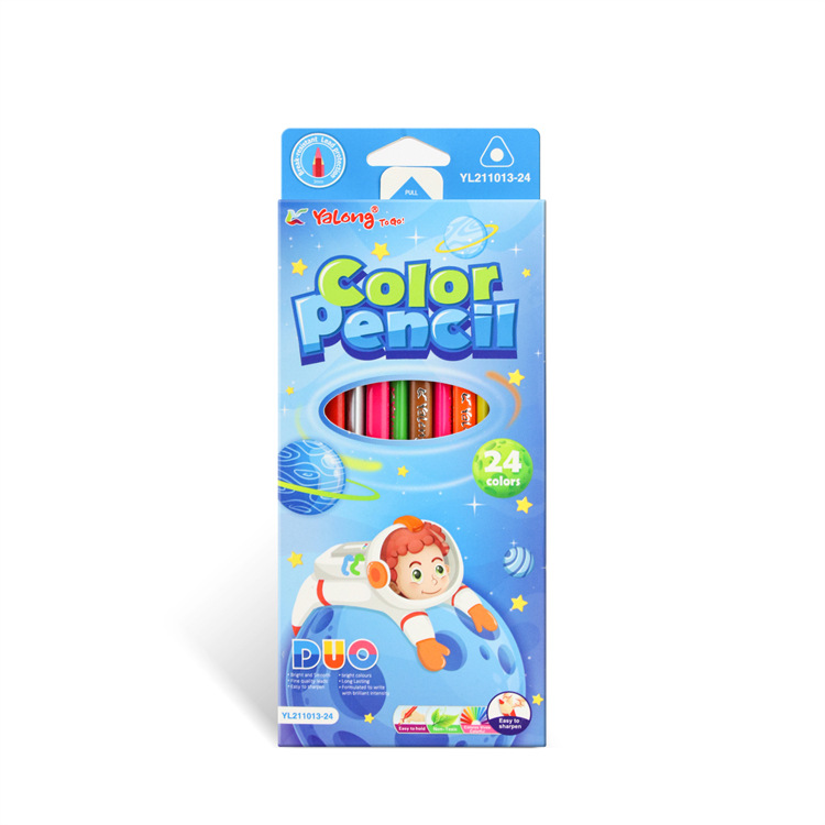 Space Series high-quality student colored pencils 12/18/24 Colorful cartoon cute colored pencils pic 2