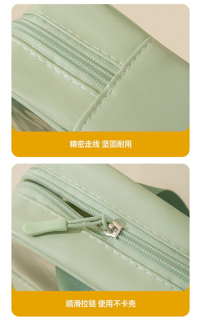 Cross-border best-selling three-piece cosmetic storage bag, large capacity, high appearance level toiletry bag, portable travel storage bag pic 14