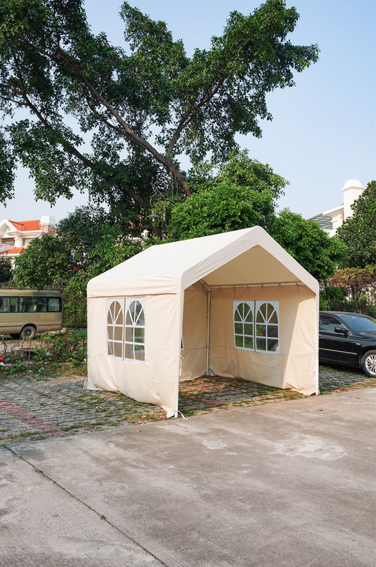 现货网红集市活动帐篷户外广告遮阳棚夜市摆摊雨棚家用防雨停车棚详情21