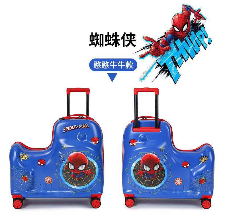 Maleta niños trolley case troyano cartoon travel case baby case embarque engrosado niños trolley case pic 17