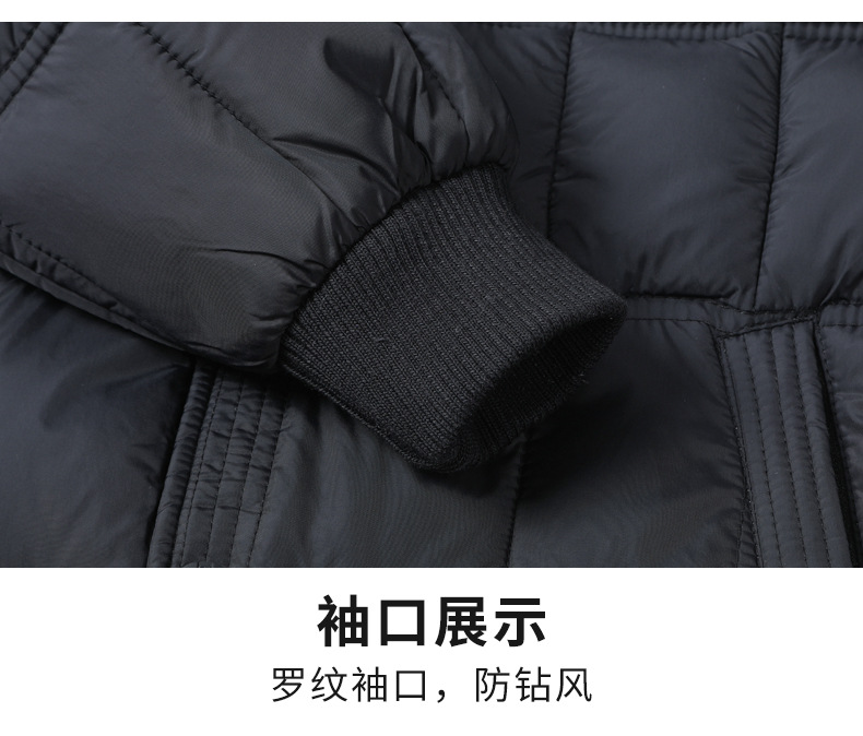 中老年男士棉衣羽绒棉爸爸棉衣加厚外套老人内胆棉服爷爷内穿冬装详情18