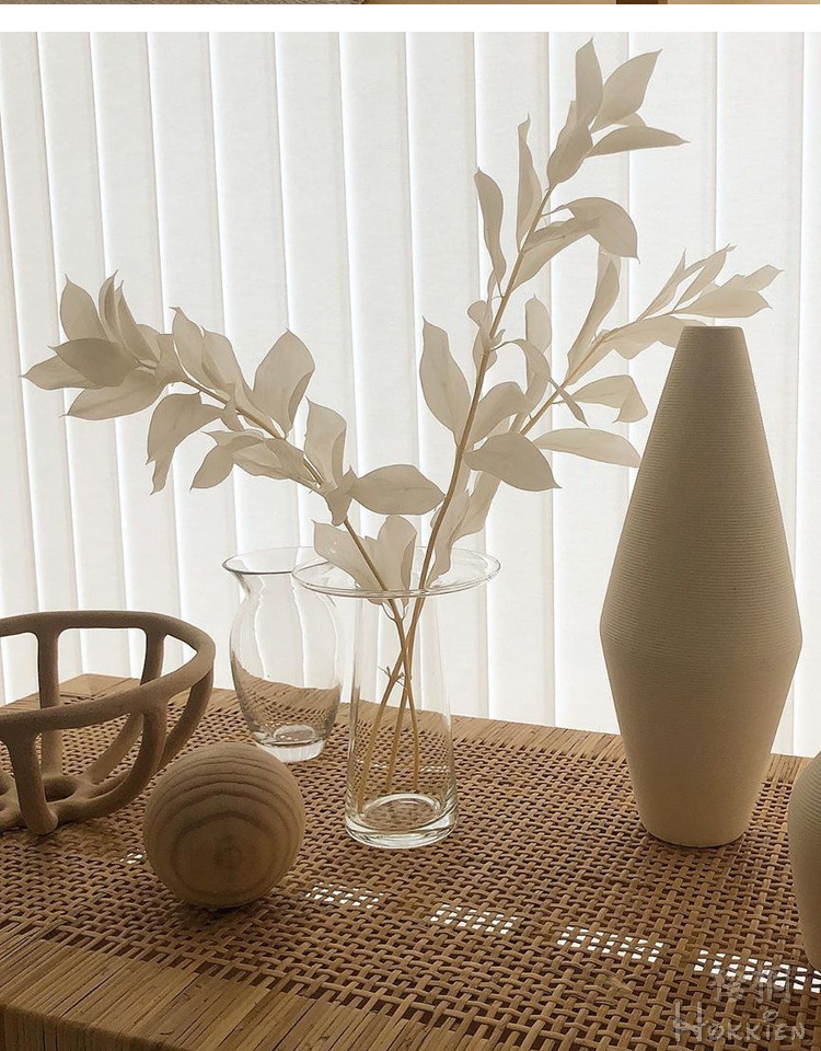 ins实木藤编长凳白蜡木换鞋凳真藤凳子板凳长茶几真藤民宿床尾凳详情6