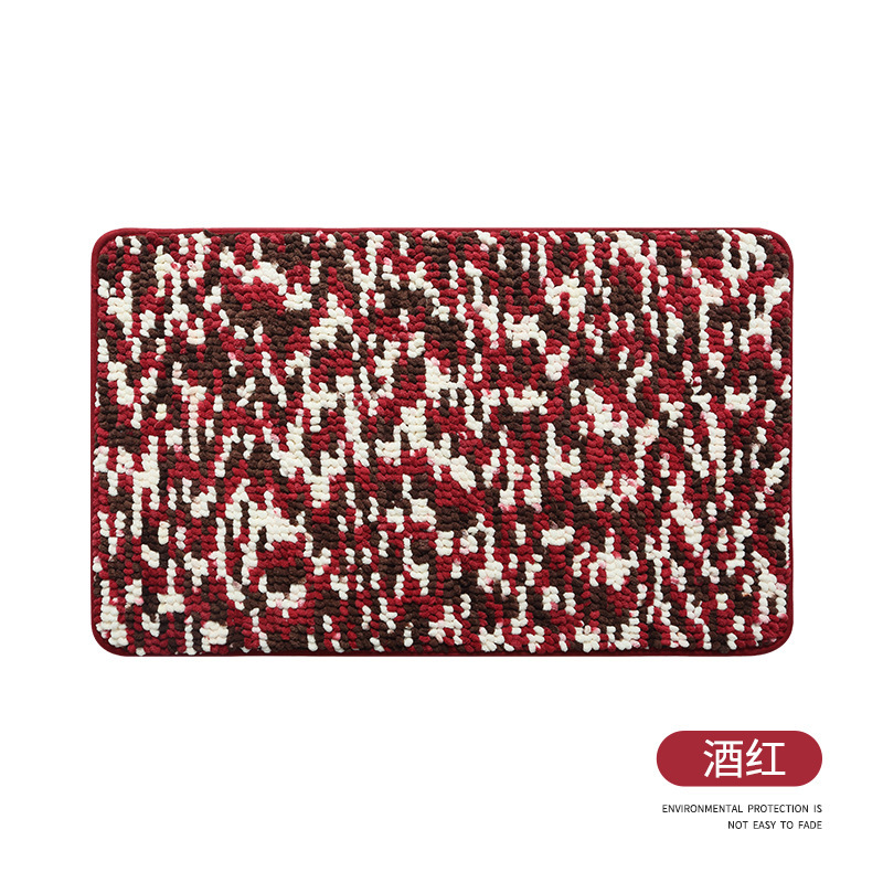 Factory direct sales and wholesale for foreign trade floor MATS, bathroom door MATS, toilet entrance and household door MATS, water-absorbing and anti-slip fabric, comfortable pic 4