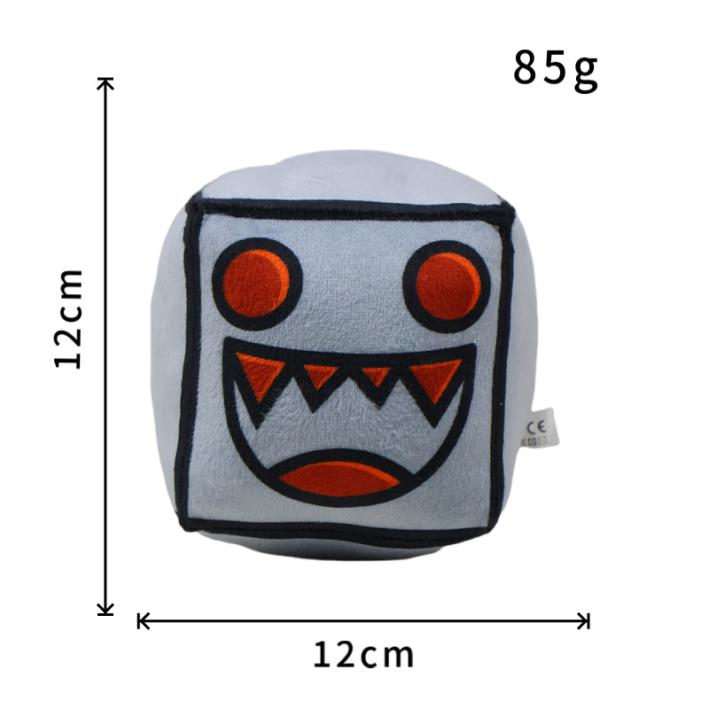 New cross-border geometry dash plush geometry Dash game plush toy doll pillow pic 4