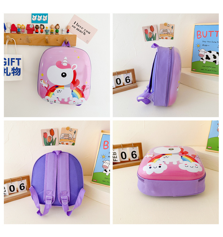 卡通包儿童书包幼儿园背包外贸卡通包12寸硬壳包厂家批发大量现货详情7