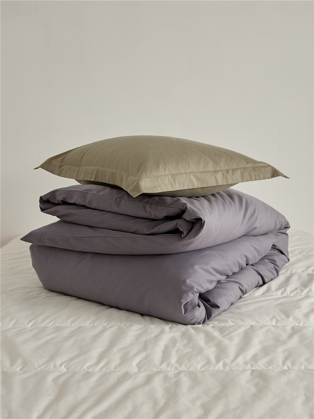 Long-staple cotton single item, all-cotton brushed quilt cover bed, simple pigment color pure cotton autumn and winter 1.8m bedding pic 52