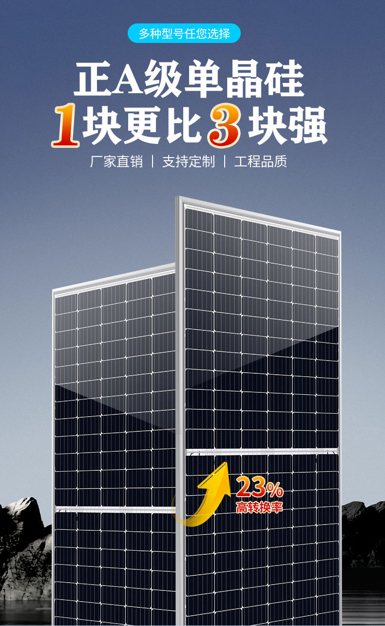 30w太阳能电池板充电板多晶硅玻璃太阳能板18v发电板车载DIY详情3