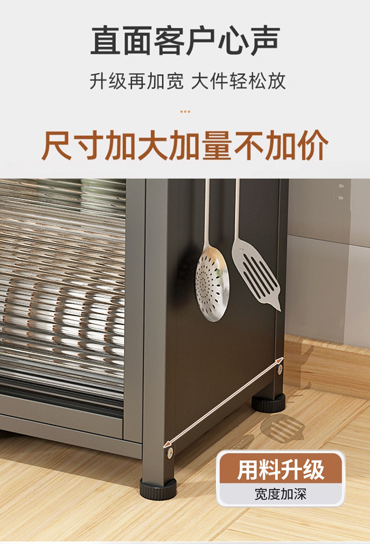 可抽拉防尘碗碟架厨房置物架双层台面沥水碗碟架收纳架厨房餐具详情8