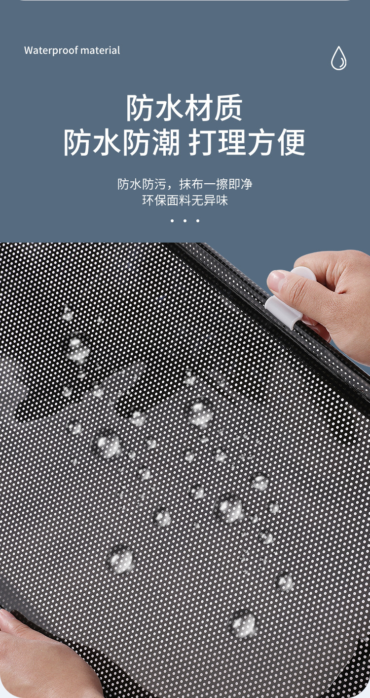 Car retractable sunshade, window sunshade, household curtains, universal window sun protection, no need for drilling, light-blocking roller blinds pic 8