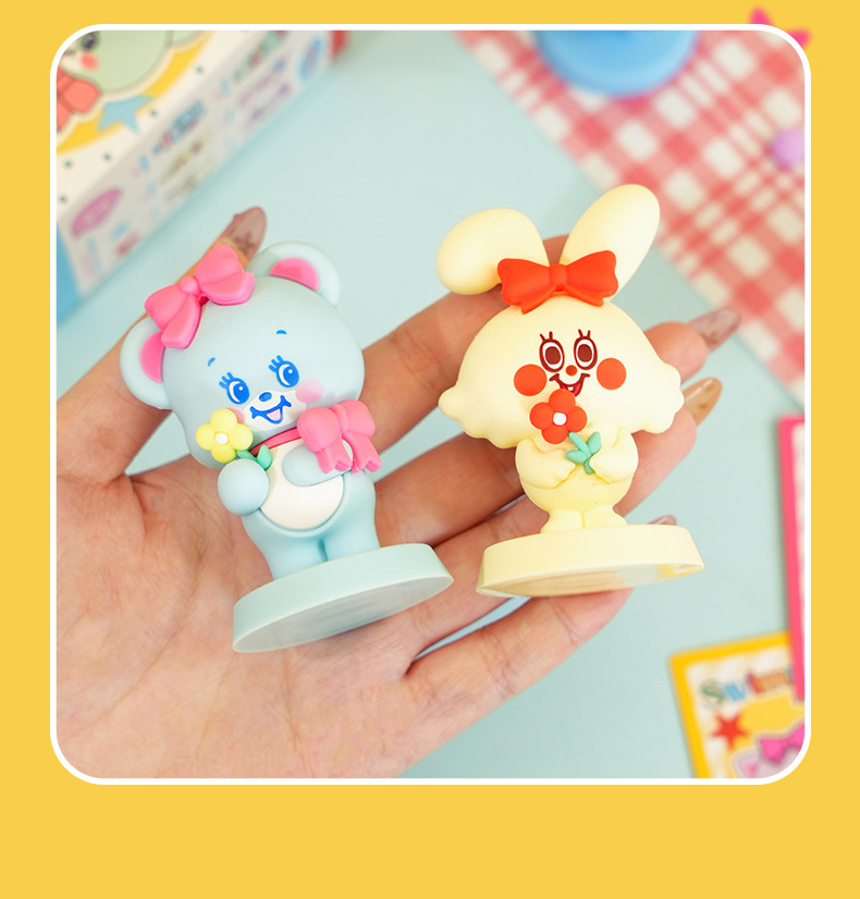 swimmer昭和系列盲盒可爱公仔摆件车载桌摆潮流手办玩具创意礼品详情16