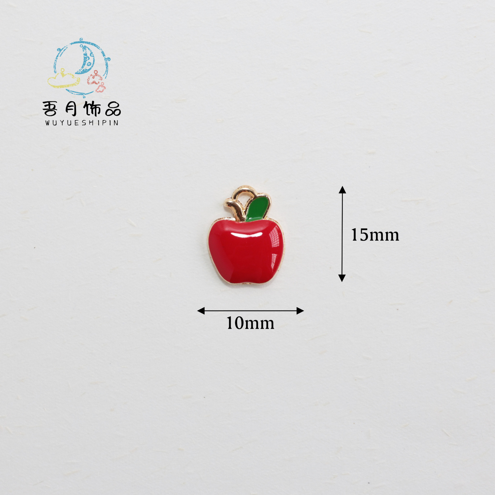 水果西瓜草莓樱桃手链项链耳环耳饰合金滴油饰品配件手工diy材料详情5