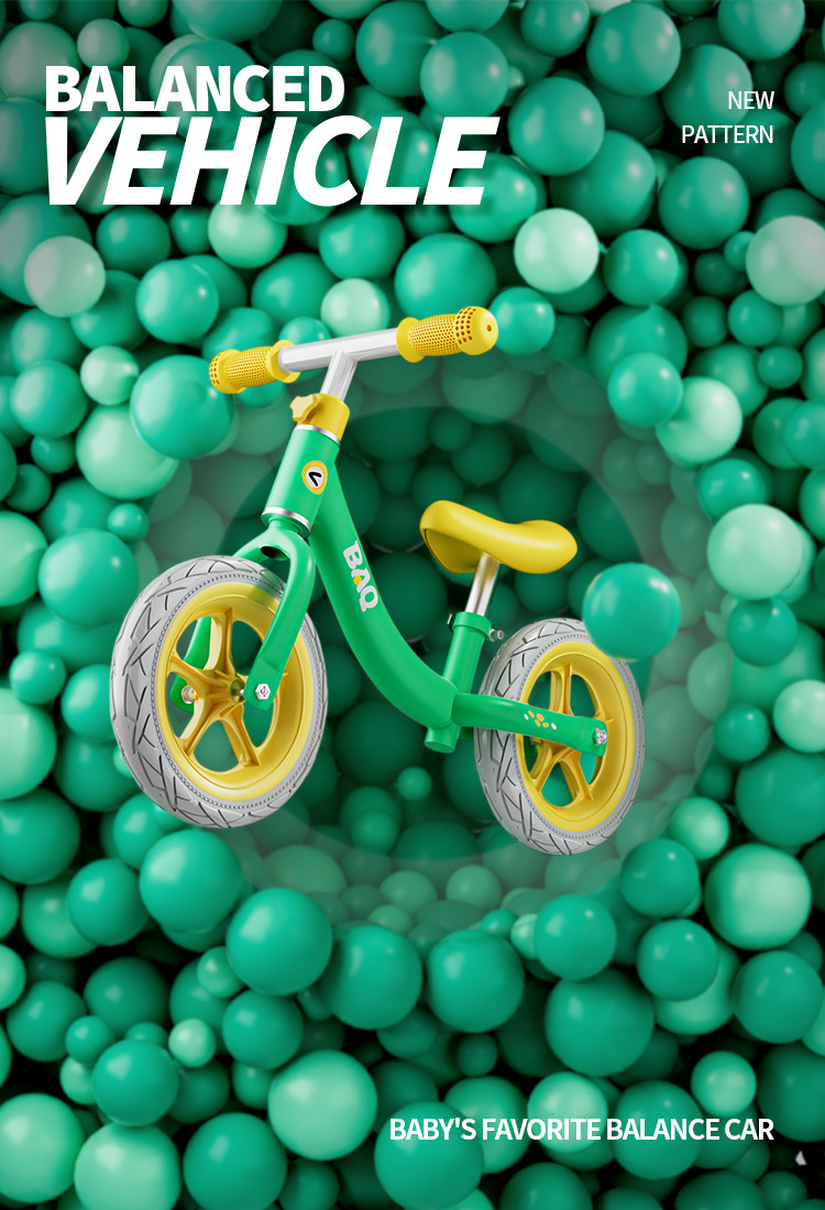 儿童平衡车1-2-3-6岁宝宝滑行车12寸14寸滑步车详情1