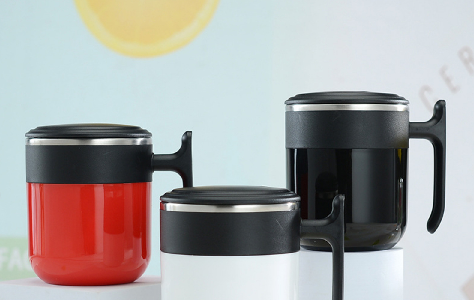 现代简约不锈钢双层隔热水杯高颜值咖啡杯带手柄家用礼品跨境货源详情25