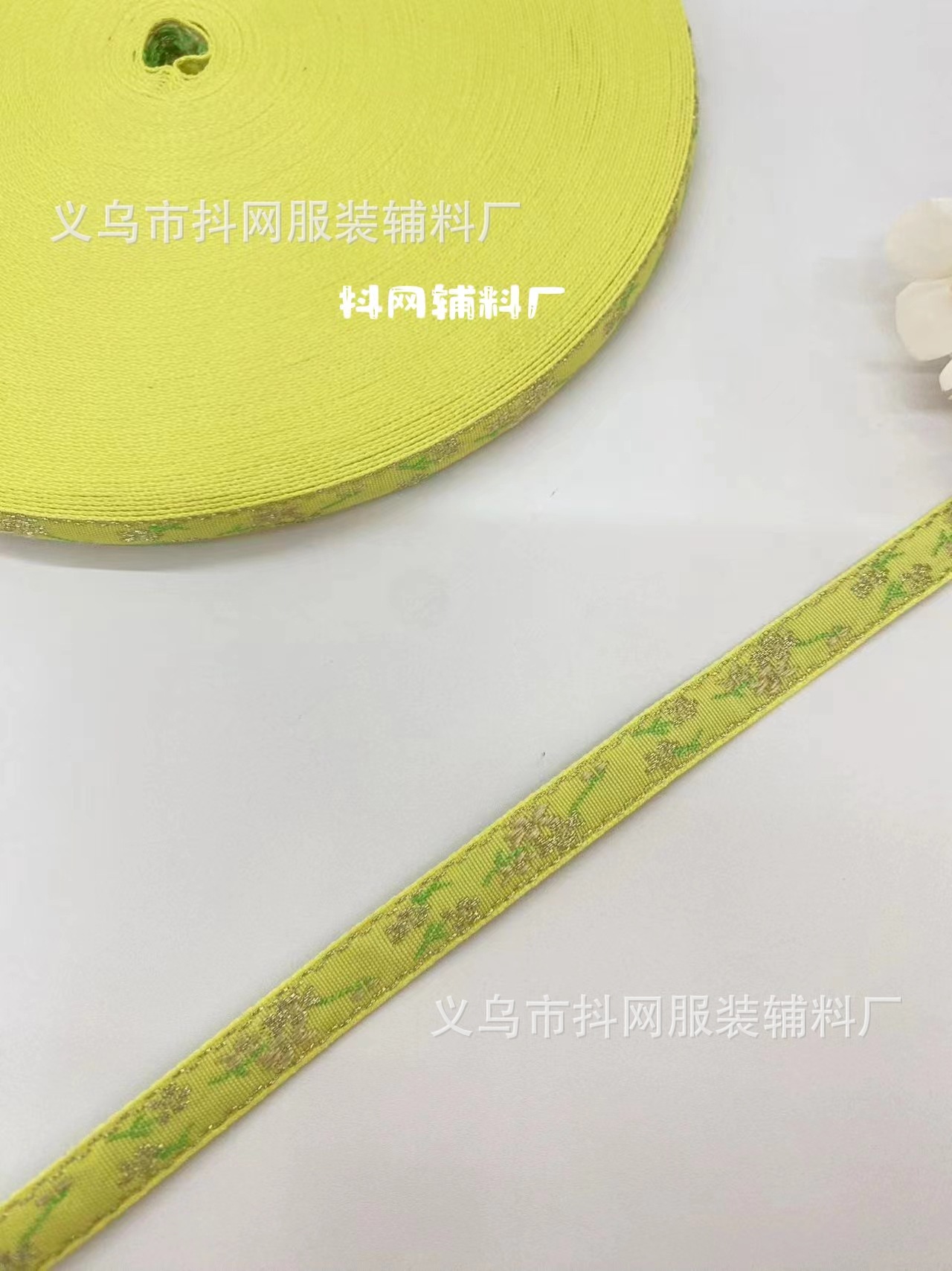 1公分春款民族花边提花刺绣织带发饰头饰鞋帽包边带舞台服装材料详情9
