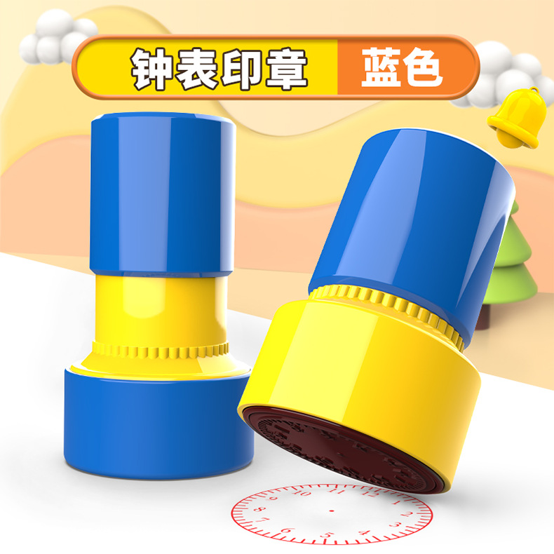 Clock model, teaching aid for kindergarten children to learn and recognize time, clock face dial for first and second grade primary school students pic 13