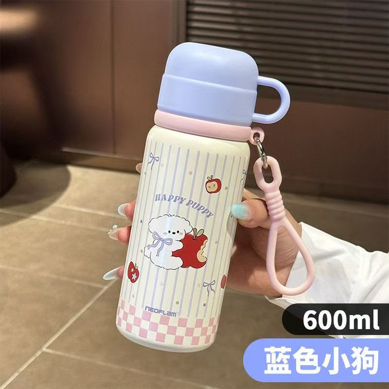The new children's insulated cup, made of 316 stainless steel, is cute and has a high level of appearance. It is a fancy three-drinking cup for girls and students pic 16