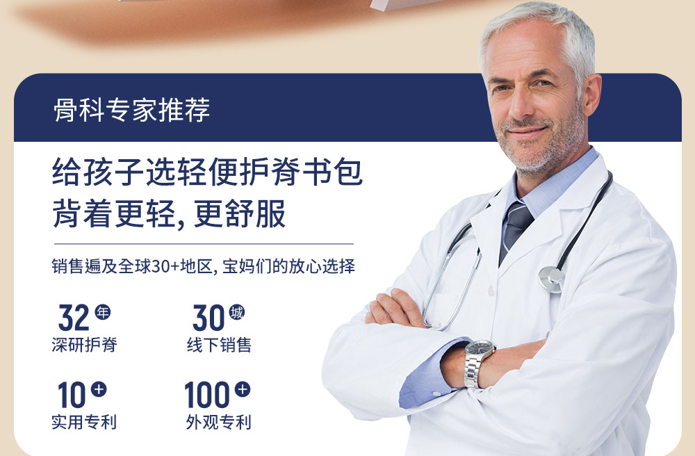 瑞牌儿童书包小学生男女孩1-3年级大容量防下坠背包减负云朵书包详情6