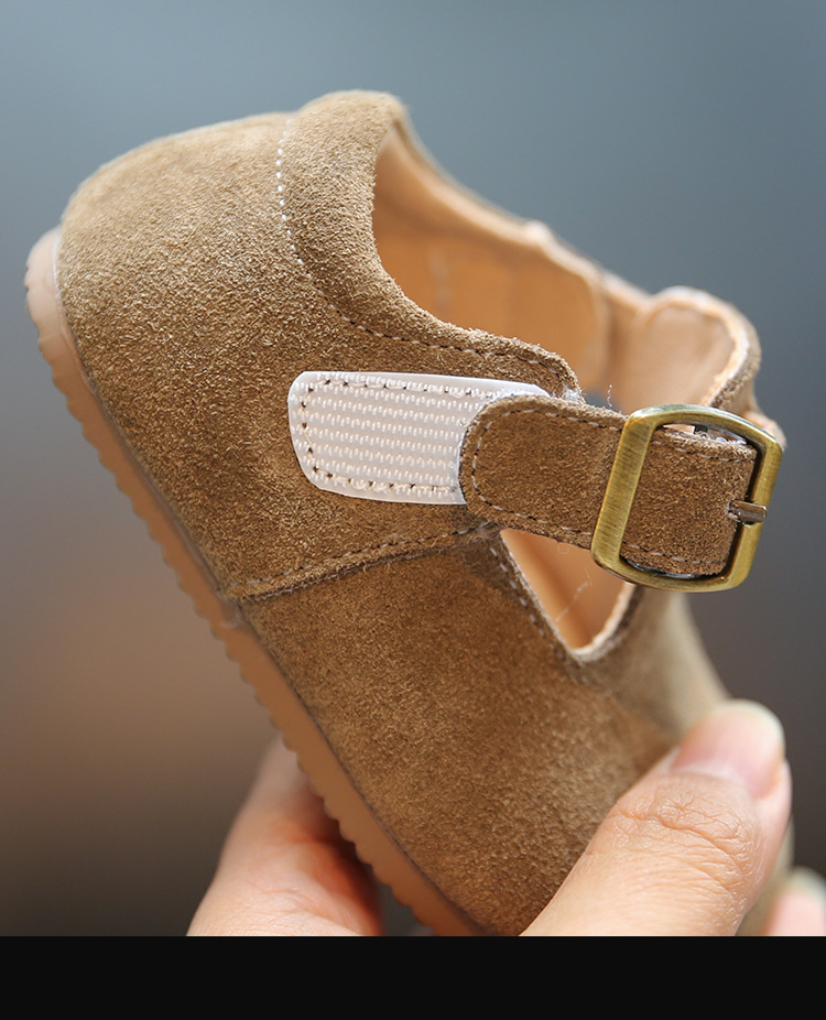 女童单鞋秋季新款儿童勃肯鞋软底婴儿学步鞋女宝宝豆豆鞋小童鞋子详情18