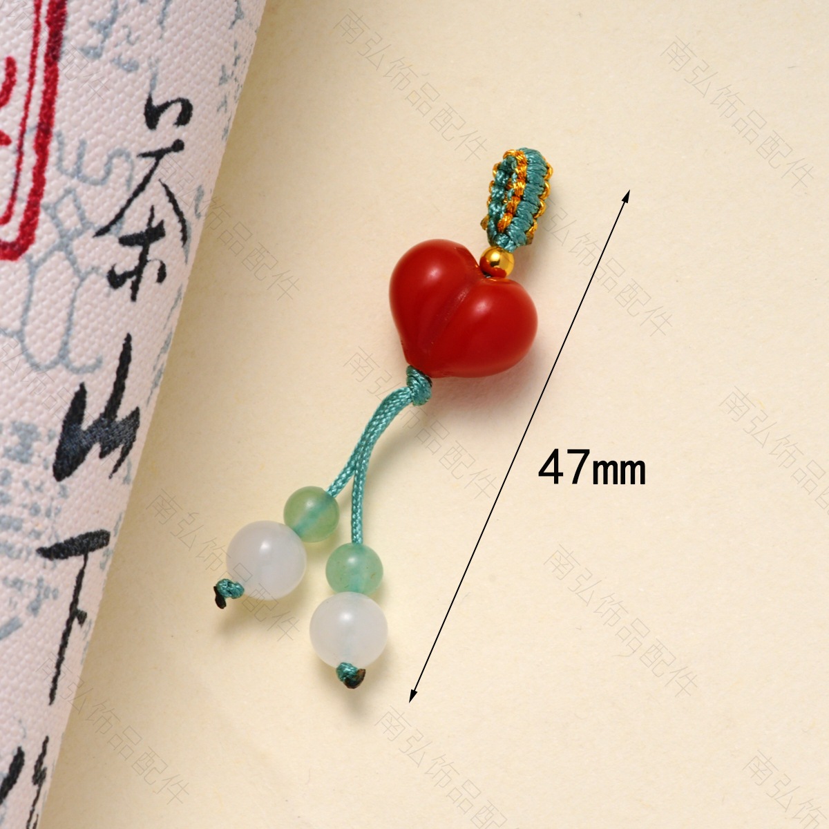 Bodhi small slipper, flower lotus pod, tulip, small flower pendant, bracelet, necklace, lily of the valley, diy accessory pic 14