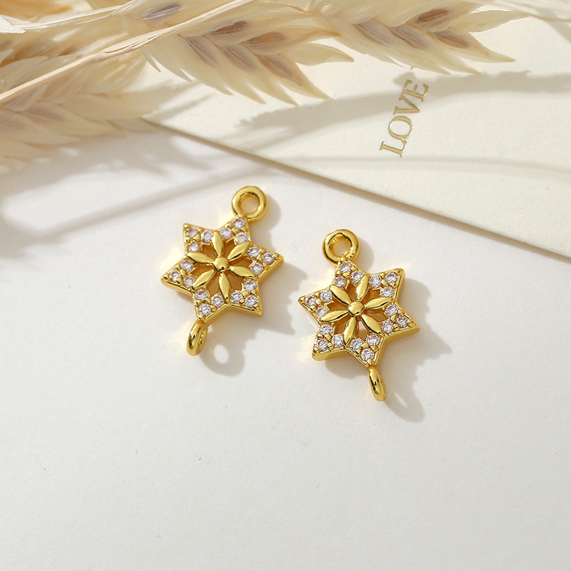 复古铜发簪小挂件古风吊坠现货批发厂家直销DIY饰品配件详情10