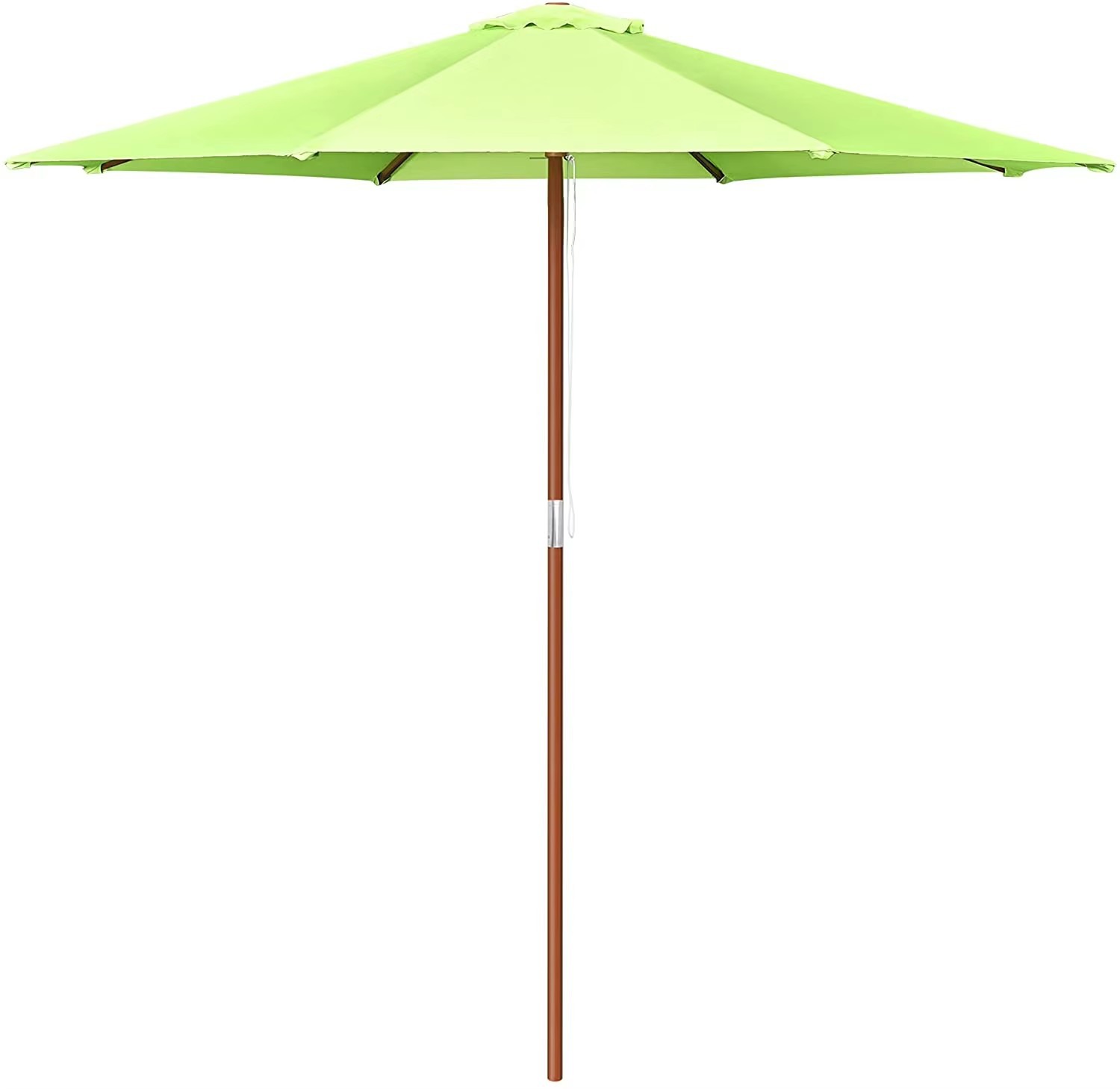 跨境户外海边沙滩伞遮阳庭院别墅露台伞室外太阳伞大号木杆中柱伞详情12