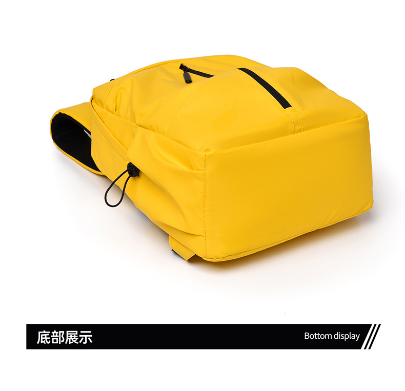 休闲双肩包马卡龙色大容量轻便电脑背包男女通用学生上课书包跨境详情13