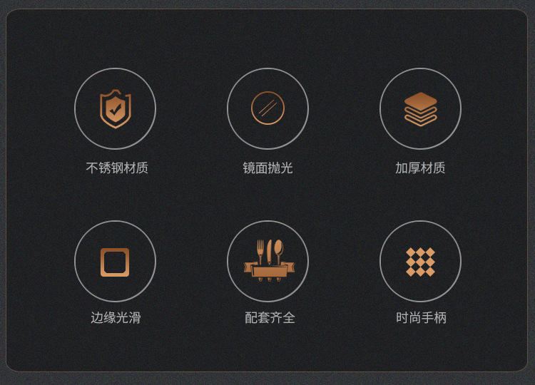 亚马逊跨境不锈钢西餐餐具刀叉勺小蛮腰四主件牛排刀叉高颜值套装详情2