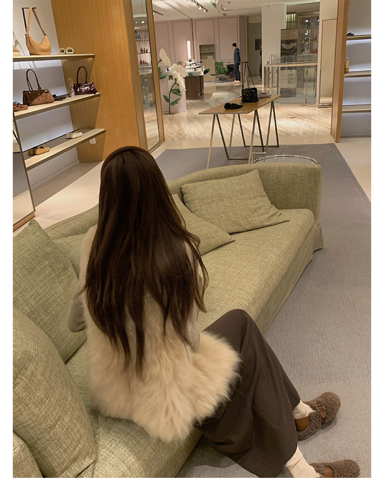 Warm and cozy plush slippers for women, winter home cotton slippers, warm and comfortable, anti-slip thick-soled plush slippers for women pic 33