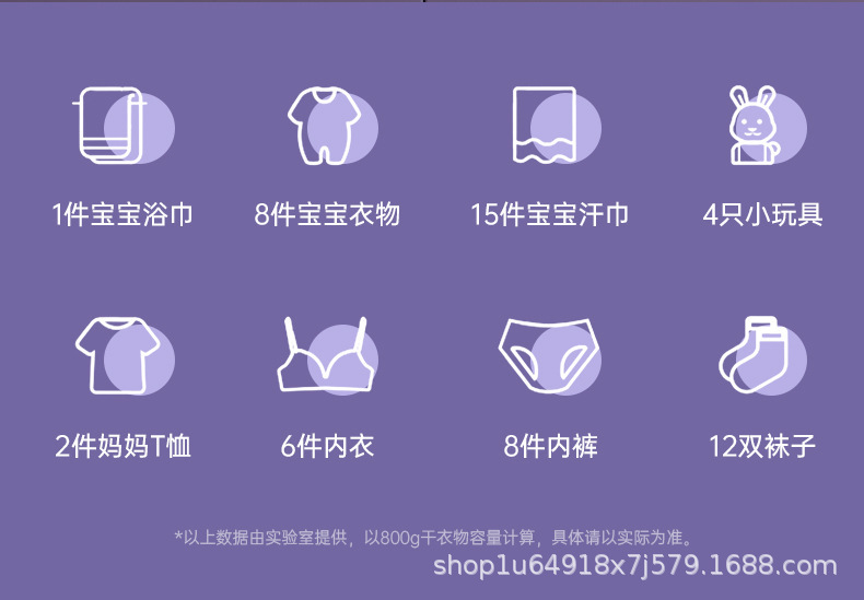 跨境折叠洗衣机家用便携迷你折叠洗衣机内衣清洗机学生宿舍洗衣机详情5