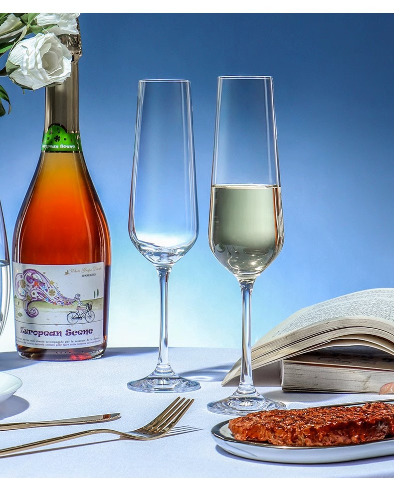 莱克斯捷克原装无铅水晶红酒杯批量定制商务宴请婚礼专用酒具套装日用百货详情11