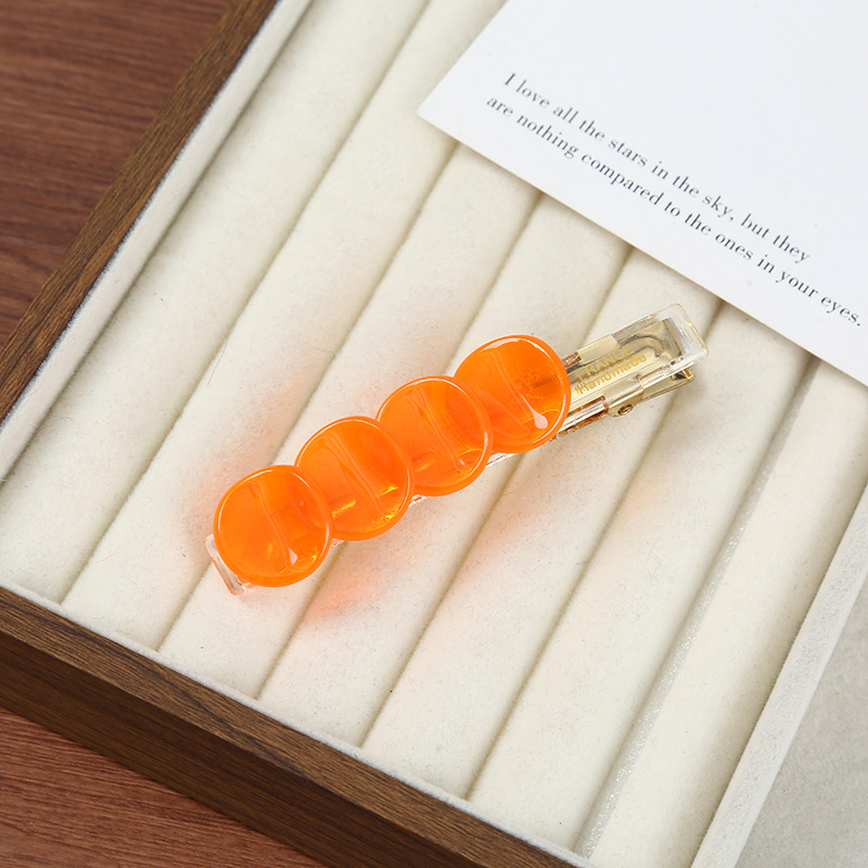 精致花朵鸭嘴夹字夹后脑勺侧边刘海碎发卡简约百搭侧边碎头饰批发详情8