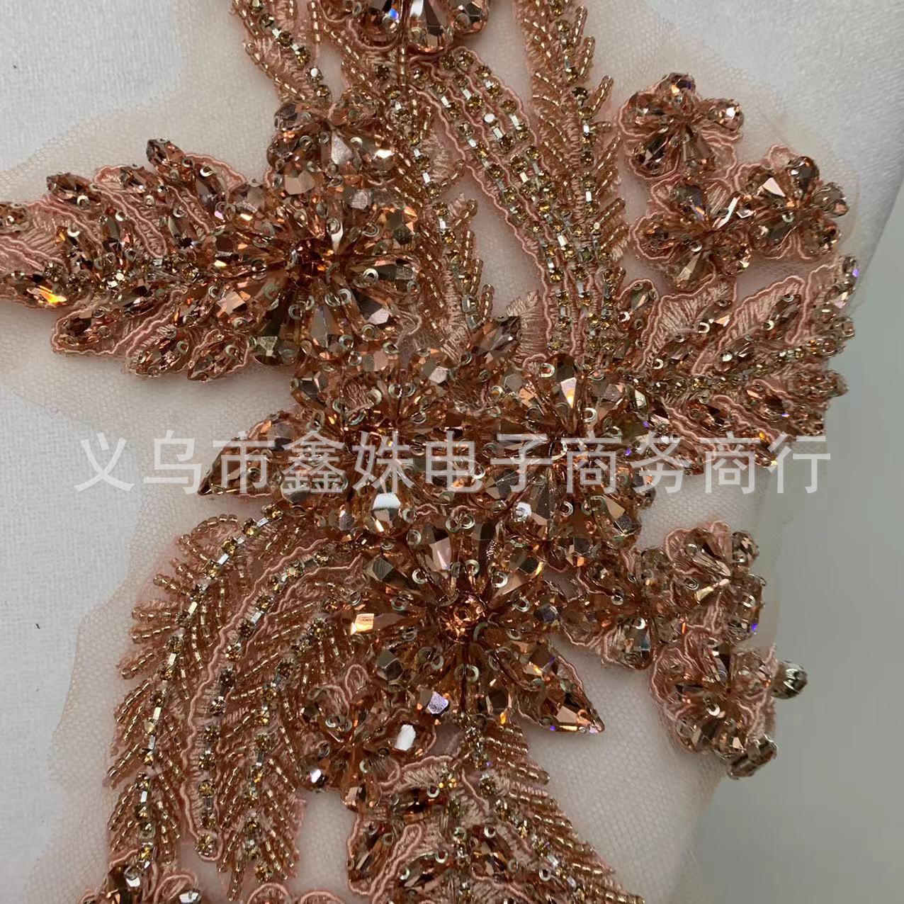 Wholesale beaded crystal dresses, corsets, water diamonds, wheat ear decals pic 21