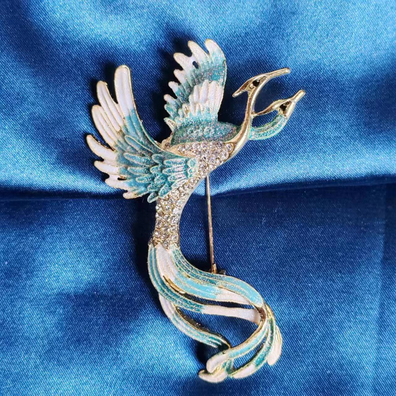 Brooch, high-end, niche silk scarf buckle, alloy Korean version diamond-encrusted coat, pearl brooch, clothing accessory, brooch, wholesale accessories pic 29