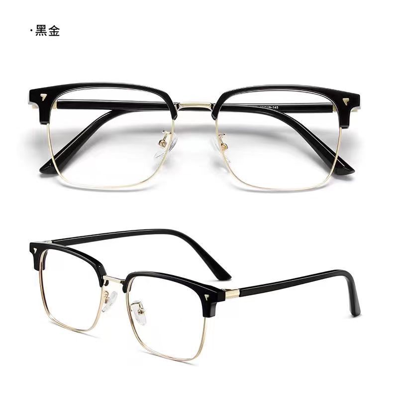 Smart zoom fashionable anti-blue light reading glasses, retro flat light glasses for looking at mobile phones and computers, eye-protecting reading glasses pic 12