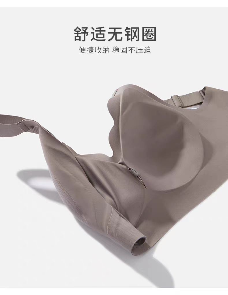 Large-sized lifting bras for women, making the big breasts look smaller, no underwire bras, gathering side retraction breasts, anti-sagging, top-lift bras pic 11