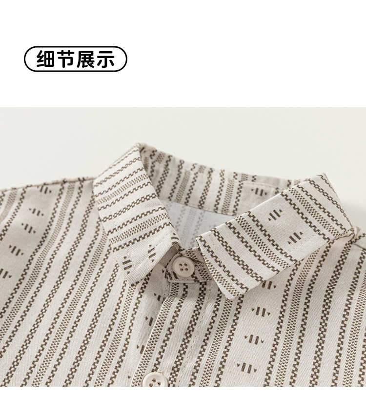 宥宝2026新款男童韩版秋装马甲三件套潮童装套装详情23