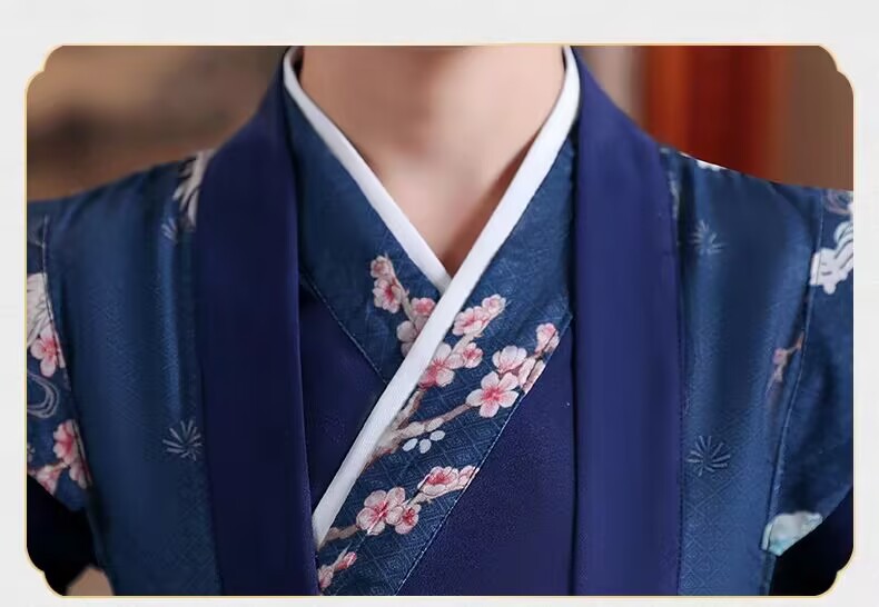 国潮男童古装汉服2026少爷服装儿童中国风唐装国学演出服一件代发唐装详情4