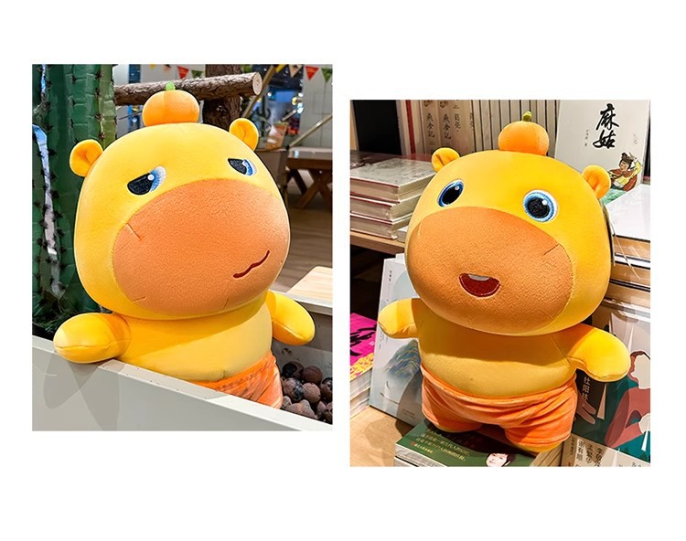 正版多爱水豚噜噜毛绒玩具公仔挂件小玩偶睡觉布娃娃搞怪生日礼物详情16