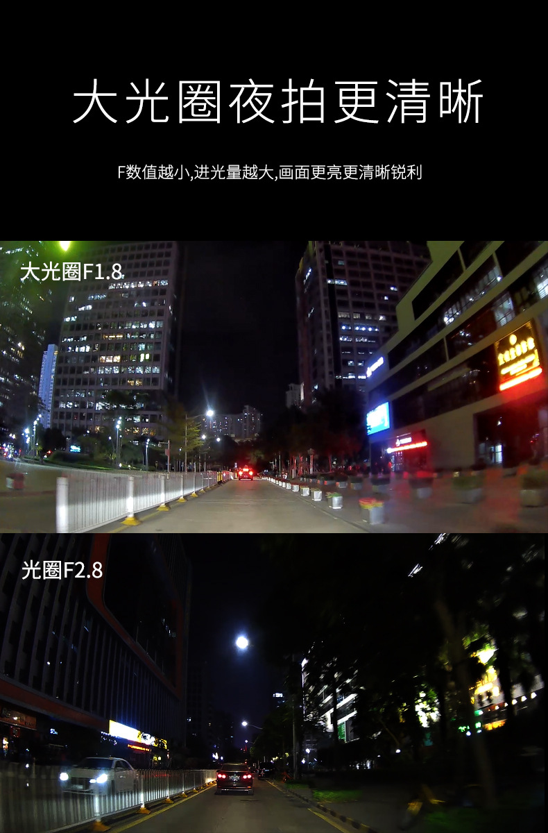 跨境热销2k记录仪高清夜视车载无线WIFI行车记录仪详情9