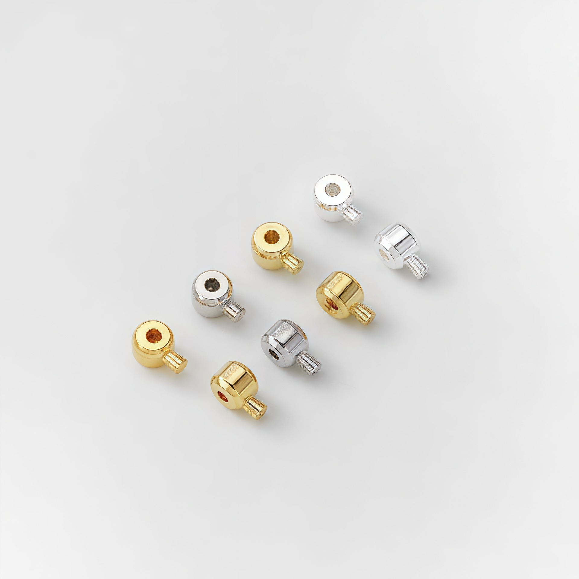 18K金高保色3.0高压锅收尾按扣定位珠手工diy串珠材料手链项链配详情7