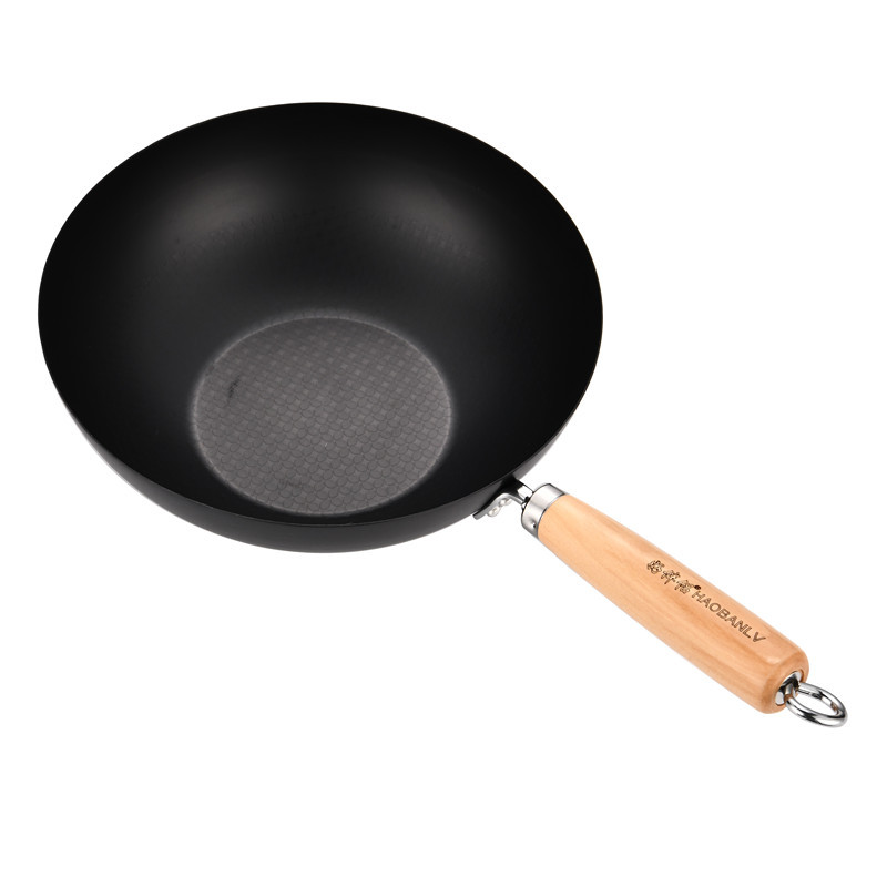 Good Companion Manufacturer wholesale snow flat pot, mini iron pot, wooden handle instant noodle pot, cooking milk pot, household ramen pot pic 10