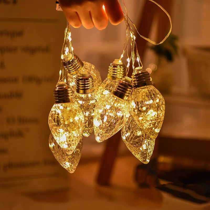 led string lights, small lights, copper wire lights, Qixi Festival decorative lights, flower gifts, cakes, button lights, atmosphere flower bouquets pic 5