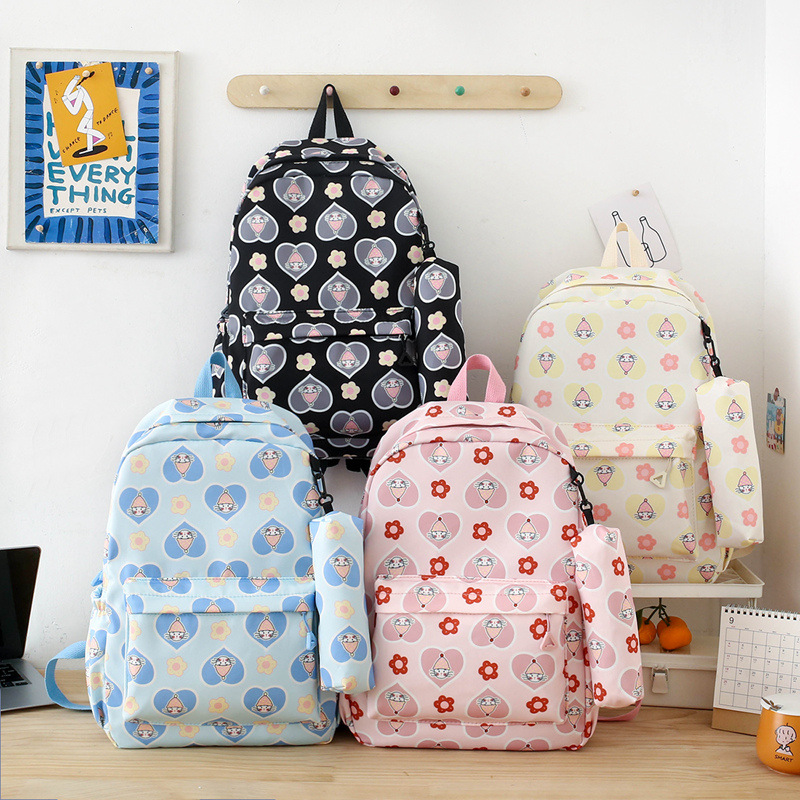 Fábrica nueva escuela primaria mochila escolar niños niñas 1-6 grado dulce lindo ligero casual mochila al por mayor pic 14
